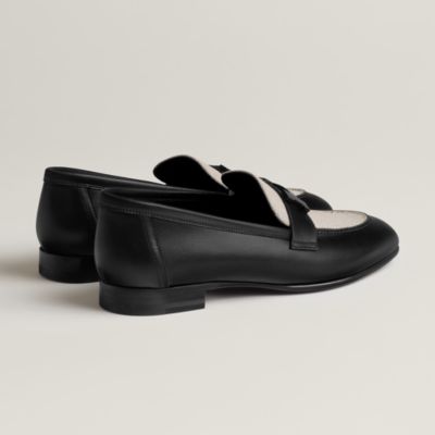 ☆品のよい足もと☆【Hermes】Paris ローファー Noir ☆品のよい足もと☆【Hermes】Paris ローファー Noir